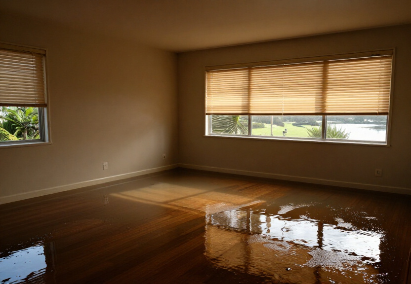 Waterlogged carpet in Belrose before extraction